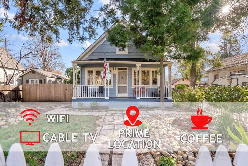 Downtown Napa Hot Tub Retreat - 3 Bed L 2 Bath Villa Exterior photo